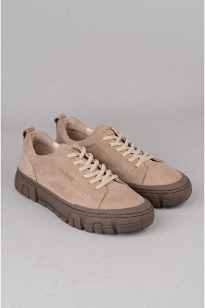 SEÇ KUNDURA Kmc 5K2676 Genuine Leather Casual Men's Shoes Mink