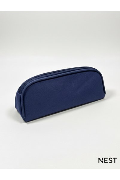 Nest Life Navy Blue Color School and Office Pen Holder Pencil Case, Pen Holder