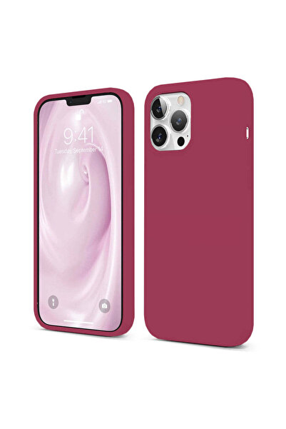 Casey Studios Husă de silicon iPhone 13 Pro, cu microfibră, subțire, de prote...