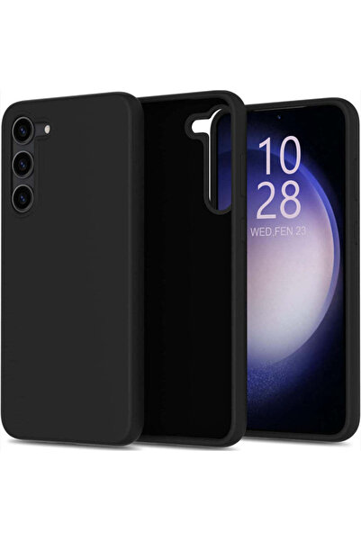 Casey Studios Husa Soft Silicone Samsung Galaxy S24 Plus, Microfibra in Inter...