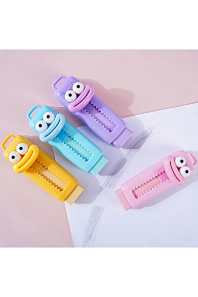 NaSaDAN Smile Sürgülü Pastel XL Silgi – Pastel Renkli, Eğlenceli Tasarım, Oku...