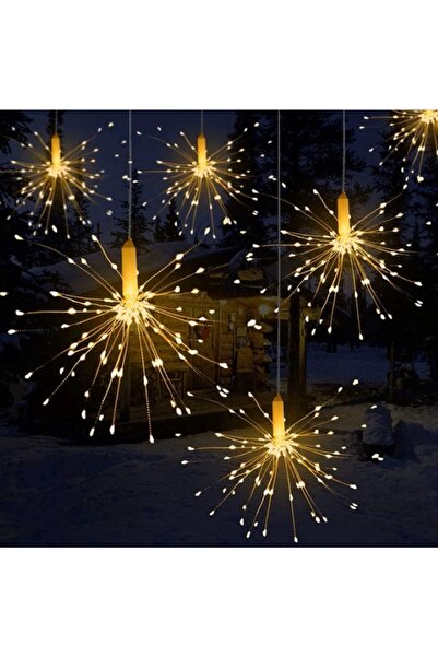 EMATTEIRO Christmas Installation with 5 Decorative Lights, 500 LEDs, 8 Light Modes, 5 m, Warm White