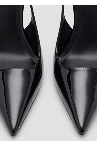 MANGO Woman Topuklu rugan ayakkabı