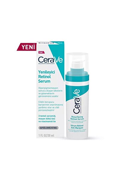 CeraVe Yağlı ve Düzensiz Ciltler İçin Tazeleyici ve Yenileyici Retinol Serum 30ml
