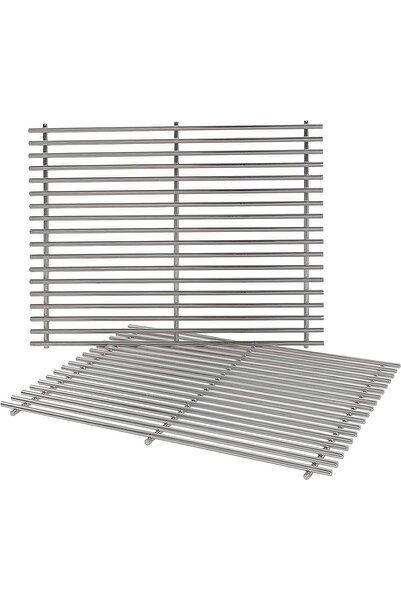 OEM Σχάρα ψησίματος GFTIME, 50x32 cm, ανοξείδωτο ατσάλι, γκρι