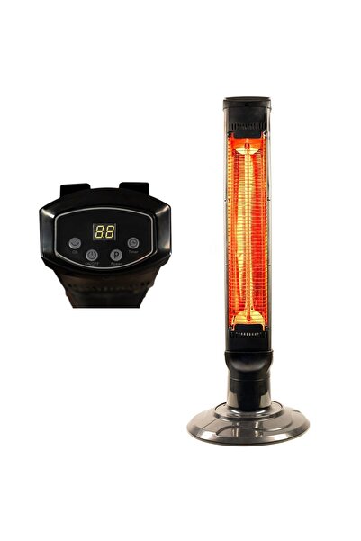 AWOX TOWER Elektrikli Karbon Soba Isıtıcı Dik Dönebilen Kumandalı 1000 Watt