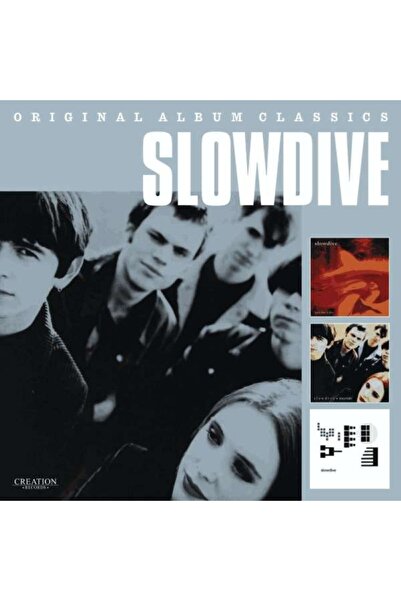 Sony Music SLOWDIVE - ORIGINAL ALBUM CLASSICS - 3 CD Plak değildir.