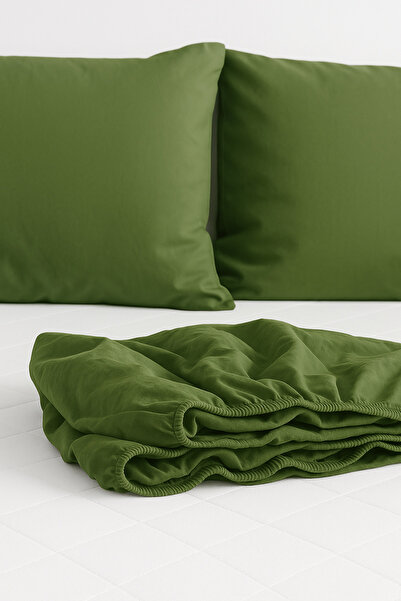 Naturel Collection Σεντόνι Stonewashed Elastic διπλό και king size + 2 μαξιλα...