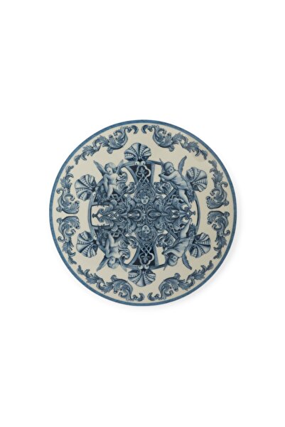 Sivella Blue Blanc Royale 25 Cm Porselen Tabak
