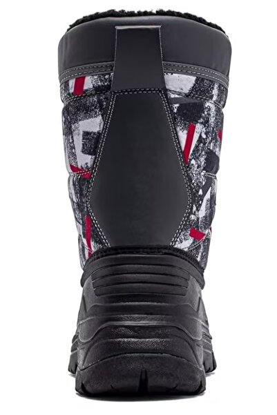 OEM Boots HOBIBEAR, Waterproof, Fur Lined, Size 39, Red and Grey