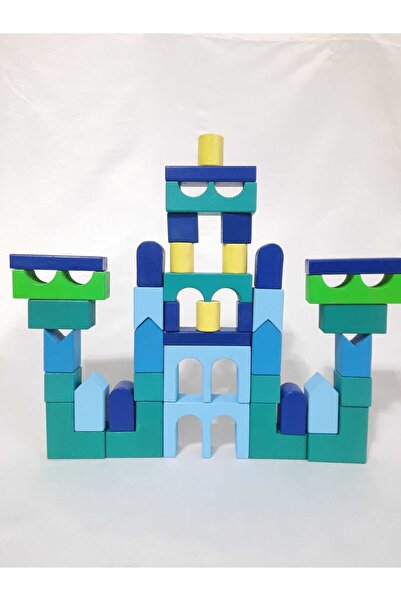 ROOT WODEN TOYS Blue Green Travel Set