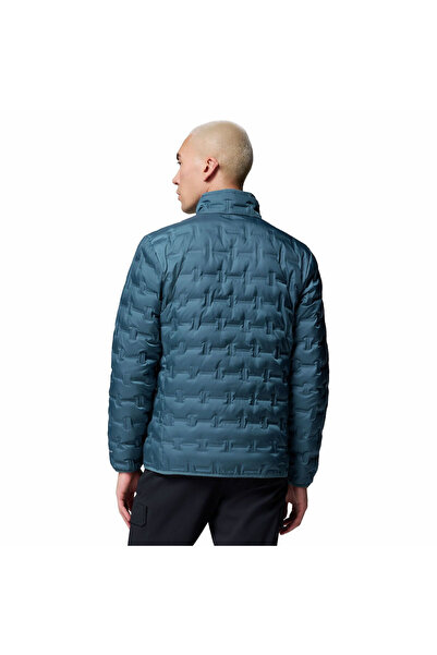 Columbia Men's Brand Logo Full Zip Blue Coat Suitable for Winter Use 2086241429 429