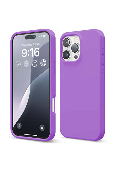 Casey Studios Husa Soft Silicone iPhone 16 Pro Max, Microfibra in Interior, d...