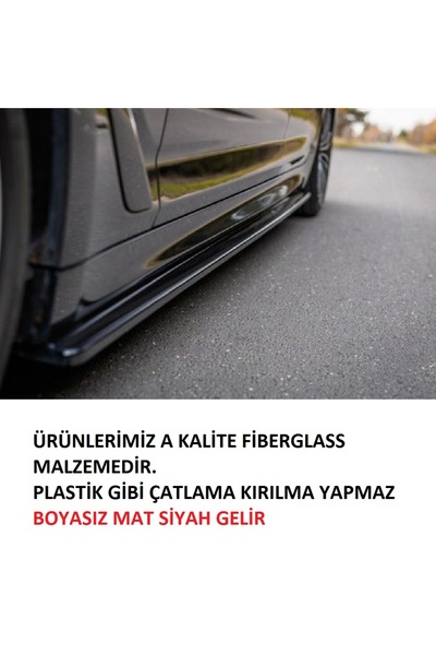 Bodykitartgarage BERLİNGO-PARTNER MAXİ MARŞPİYEL BIÇAKLARI(BOYASIZ)FİBERGLASS