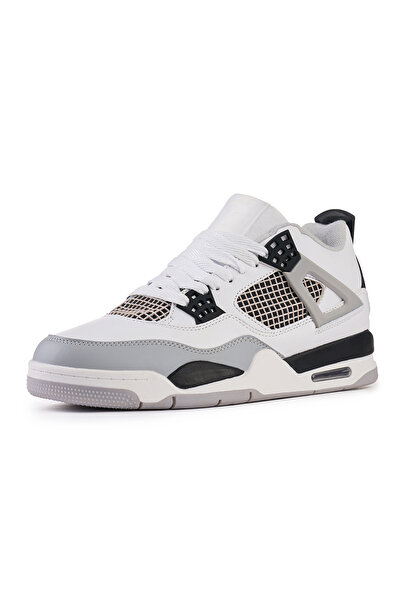 MODINI Pantofi sport pentru femei, culoare alb/gri