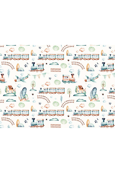 Atelier Broderie Carla Material de bumbac cu trenulete