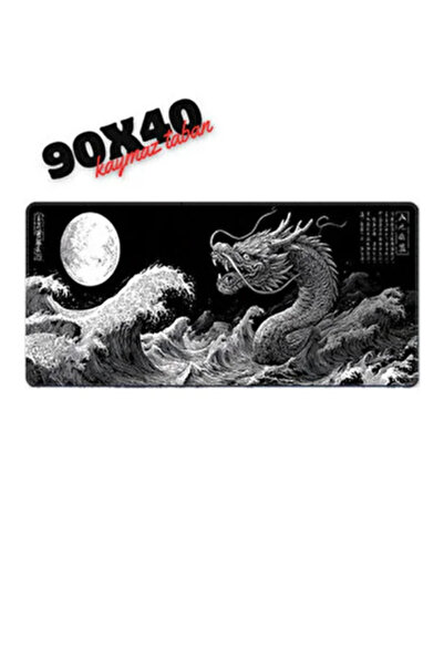 Hietech 90x40 XL Kaymaz Taban Speed Yüzey Gaming Oyuncu Mousepad Su Geçirmez ...