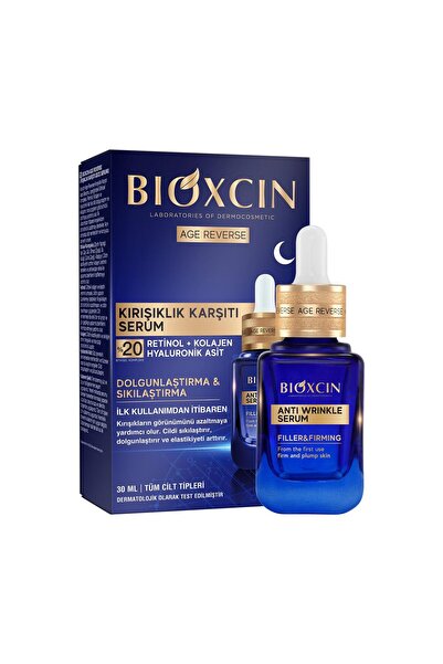 Hype Store Age sce Serumu 30 ml 20 Retinol Kolajen Hyaluronik Asit ve Bitkisel Komeks İçerikli Kırışıklık Karşı