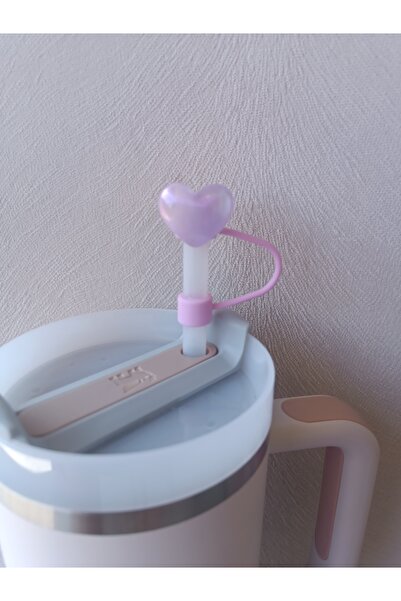 Bymarka AKSESUAR 30 40 OZ PİPET KORUMA TIPASI KALP LİLA RENK