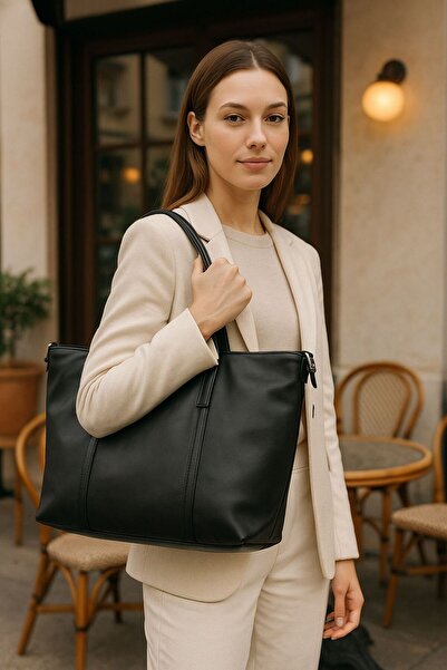 citycenterfashion Women's Double Strap Large Shoulder Bag Cty-Lbn-1197