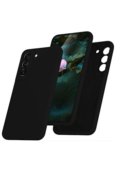 Casey Studios Husa Silicon Samsung Galaxy S22, cu Microfibra, Slim, Margini R...