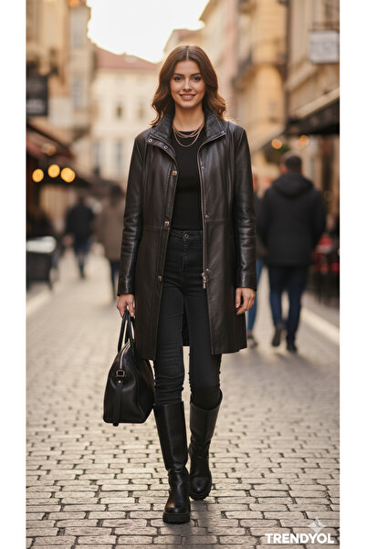 SNR Leather Jacket Genuine Lambskin Coat