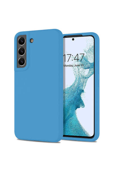 Casey Studios Husă moale din silicon pentru Samsung Galaxy S22 Plus, microfib...