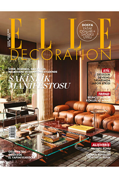 Elle Decoration Dergi Kasım-Aralık 2025