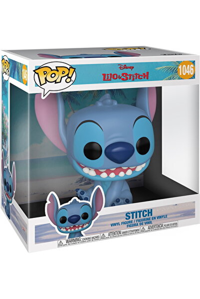 MASKOETİCARET Funko Pop! Disney: Lilo & Stitch - Jumbo 10" Stitch (Seated) #1046