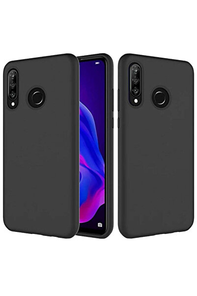 Casey Studios Husa Silicon Huawei P30 Lite/P30 Lite New Edition, cu Microfibr...