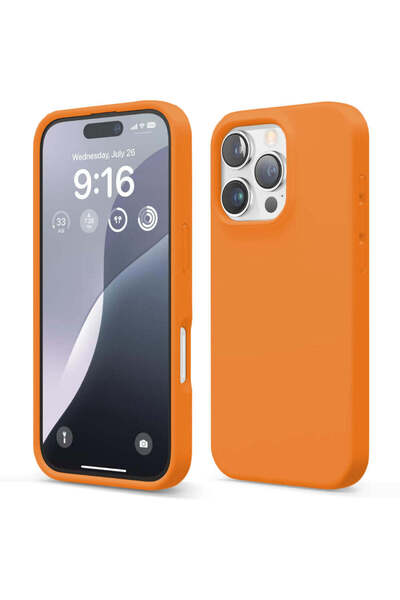 Casey Studios Husă de silicon iPhone 16 Pro, cu microfibră, subțire, de prote...