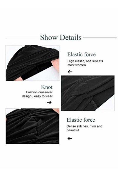 Generic Women Turban Hats Slouchy Sleep Cap Headwear - 4 Pack