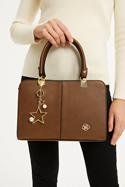 PefyBaby Five Compartments, Star and Pearl Detailing, Women's Shoulder and Ar...