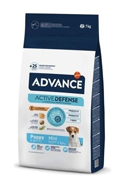 Advance Puppy Mini Tavuklu Küçük Irk Yavru Köpek Maması 7 Kg