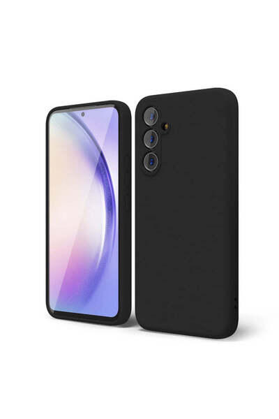 Casey Studios Husa Silicon Samsung Galaxy A34, cu Microfibra, Slim, Margini R...