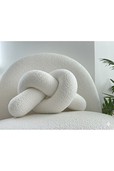 Yastıkland ÖRGÜ DEKORATİF PELUŞ DEKOR YASTIK 120 CM