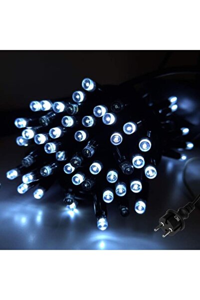 SIKS Instalație luminoasă liniară de Crăciun pentru exterior, 10 m, 100 LED-u...