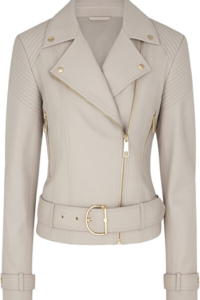 VESİBELLA Women's Leather Jacket 100% Genuine Leather Jacket