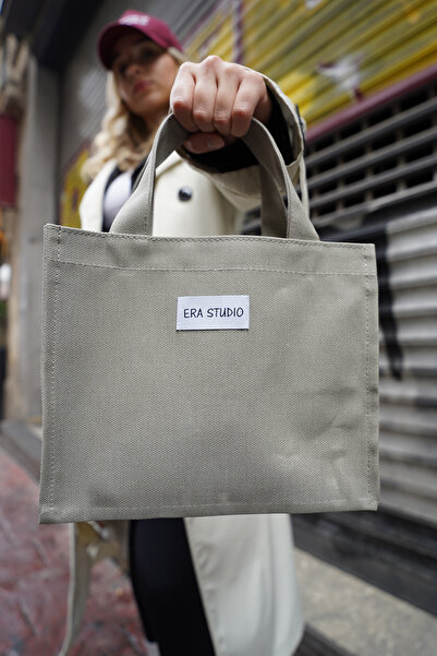 Era Studio Canvas Tote Bag • El - Omuz Çantası • Daily Model