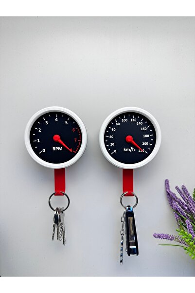 Butik Suport pentru chei cu design decorativ pentru afișarea RPM și KM, impri...