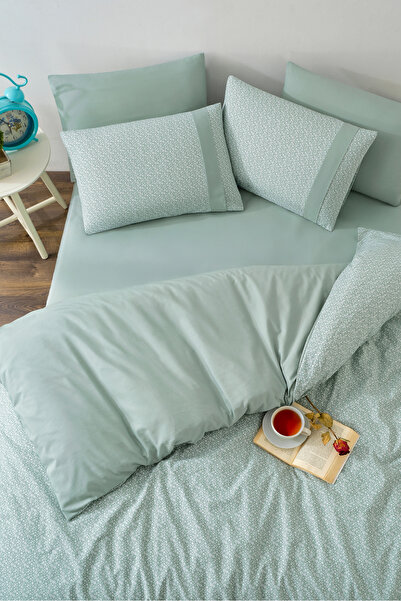 VENICA MASCUSE Ranforce Double Luxury Duvet Cover Set (Fitted Sheet)