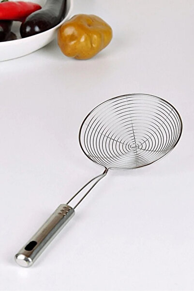 seç al burada Paslanmaz Çelik Patates Kabak Sebze Kızartma Kevgiri, Metal Sap...