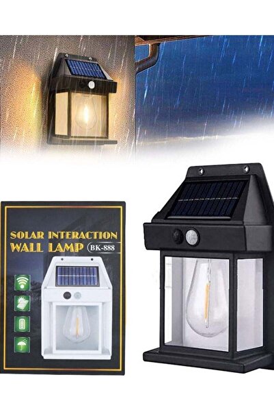 cBk Solar Fence Light, Motion Sensor Outdoor Light, 3 Lighting Modes Dusk To Dawn Solar Porch Light