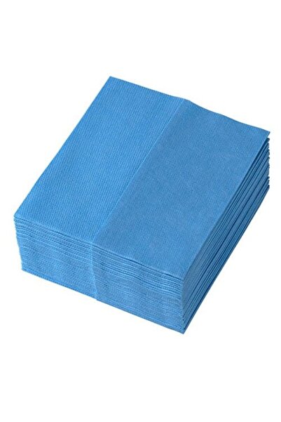 Temak Profix Temca industrial wipes, viscose/PET mix, Z-fold, blue, 36x32 cm, 32 wipes/pack