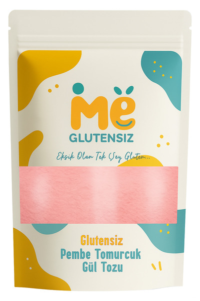 Glutensiz Me 180 Gr Glutensiz Pembe Tomurcuk Gül Tozu (Saf, Doğal ve Orijinal)