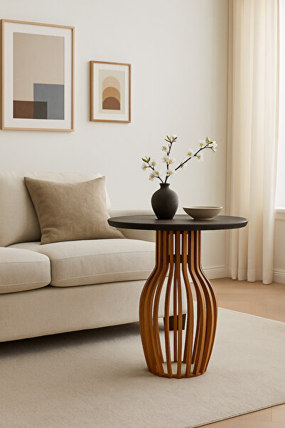 Onouqo Palermo Yuvarlak Modern Klasik Rustik Retro Vintage Naturel Dekoratif ...