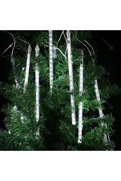 EDAR Luminițe de Crăciun, Țurțuri de tip meteor, 8 x 80 cm, Sârmă transparent...