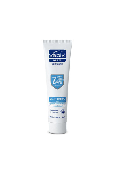 Bix Vebix Blue Deodorant Cream for Men - 25 ml