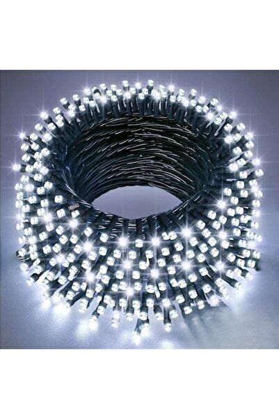 EDAR Lumină liniară de Crăciun, 30 m, 300 LED-uri în formă de diamant, alb re...