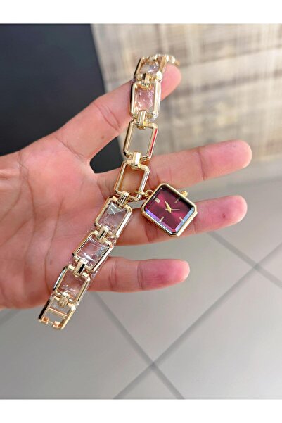 LOOQ Charm Tasarım Şık Kadın Kol Saati